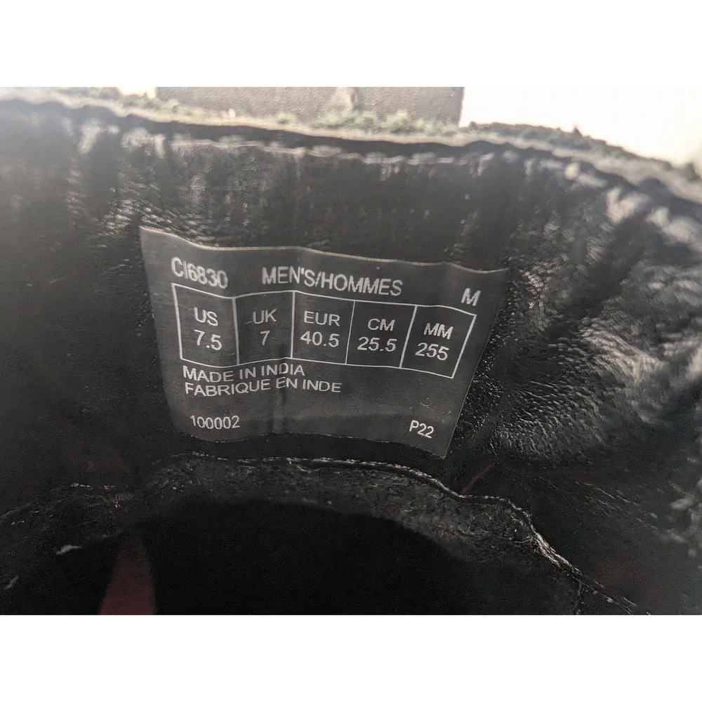 Rockport Men's Weather or Not Waterproof Chelsea Boots - Size 7.5 Black Leather